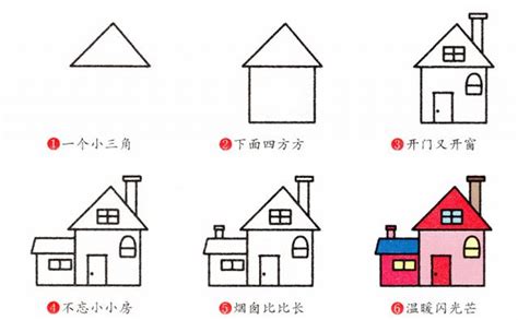 房子畫法|兒童簡筆畫：十幾種房子建築的畫法，總有一兩種畫法。